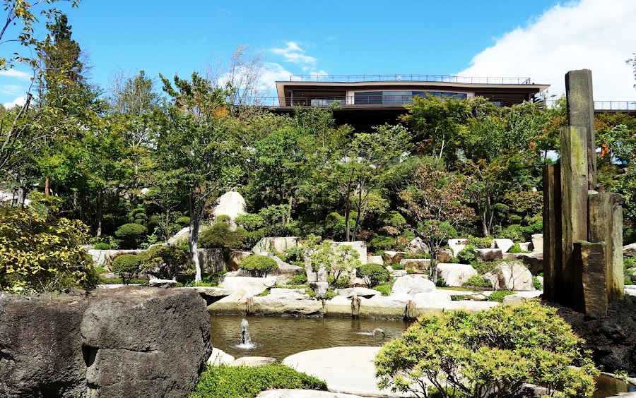 ハーブ庭園 旅日記 富士河口湖庭園の写真
