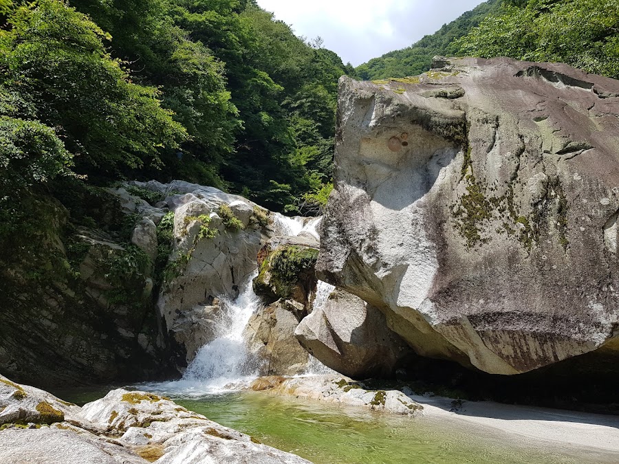 尾白川渓谷の写真