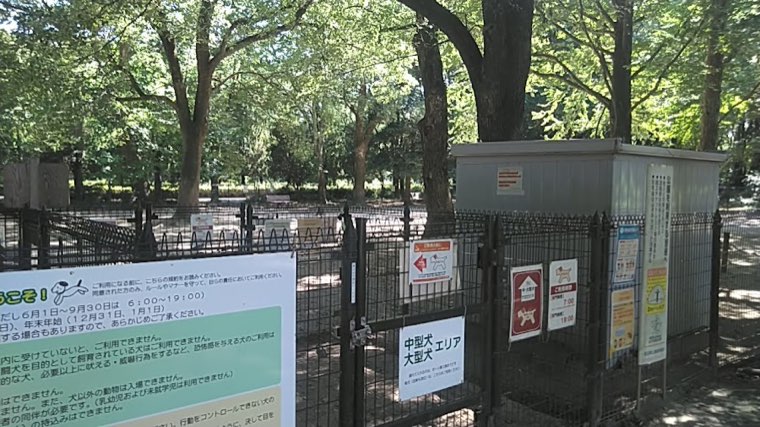 所沢航空記念公園 ドッグランの写真